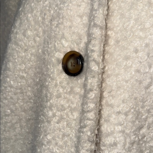 Women's Cozy Teddy Cream Hooded Coat - Picture 2 of 5